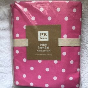 Pottery Barn Dottie Sheet Set, XL twin